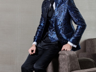 Abito da cerimonia uomo collezione damascato